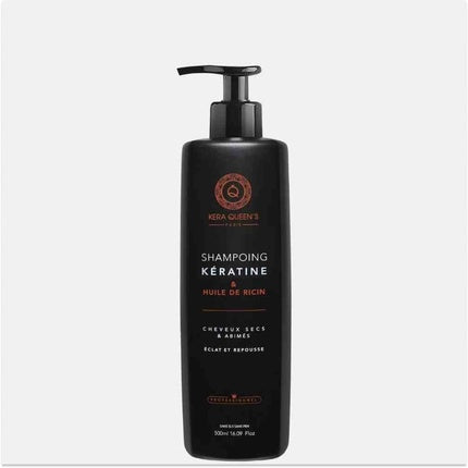 Set Tratamente Păr, KeraQueen, Keratină și Ulei de Ricin, 100ml