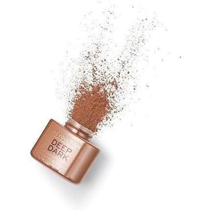 Pudră Față, Revolution, Deep Dark, 32g, maro