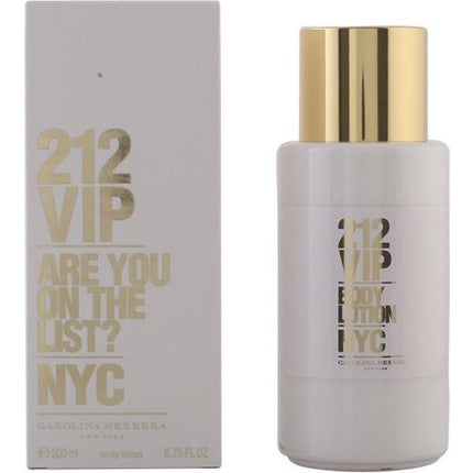 Loțiune de corp, Carolina Herrera, 212 Vip, alb, 200 ml