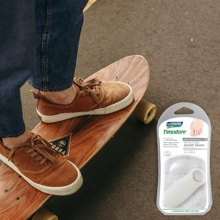 Protector Hallux Valgus Timodore L/XL alb
