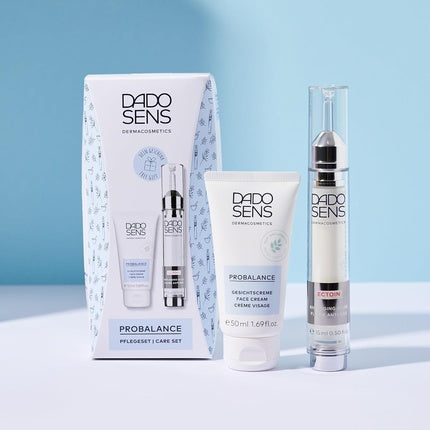 Set Îngrijire Ten, Dado Sens, ProBalance, Crema și Fluid Ectoin, Alb
