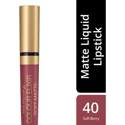 Ruj Max Factor Colour Elixir Soft Matte 040 Berry 4ml