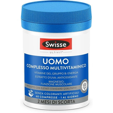 Supliment Multivitamine, Swisse, 60 Comprimate, Albastru