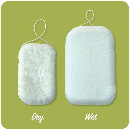 Burete Baie Friendly Soap Konjac Alb
