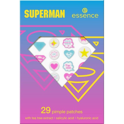 Essence Superman Pimple Patches - Tratament pentru puncte și puncte negre, 29 buc