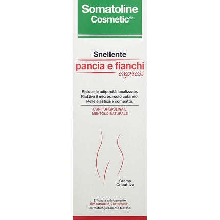 Somatoline Cosmetic, Reductor Vientre și Coapse Express, 250ml, Verde