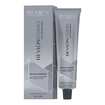 Vopsea de păr Revlonissimo 7.12 Pearly Beige Blonde cu Complex Ker-HA