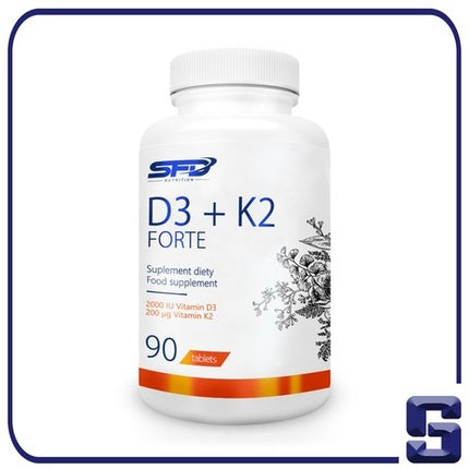 Supliment alimentar SFD Nutrition D3 + K2 Forte, 90 tablete