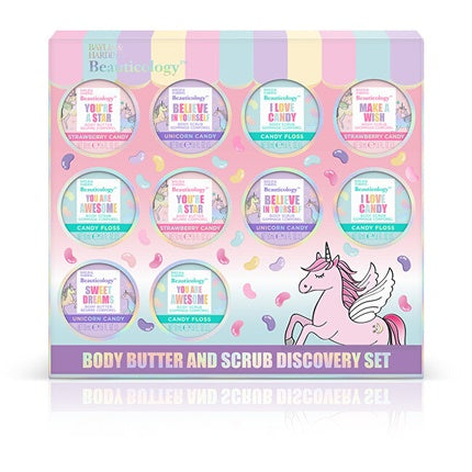 Set cadou Baylis & Harding pentru îngrijirea corpului, 10 piese, design unicorn