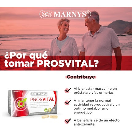 Supliment prostata, Marnys Prosvital, 60 capsule