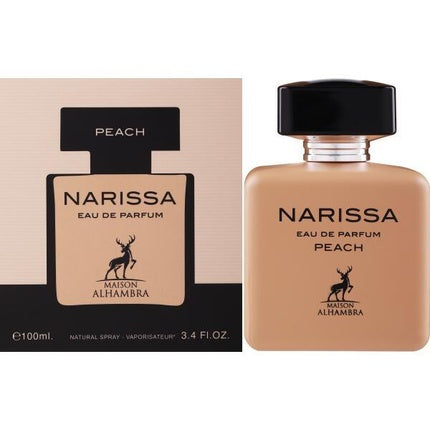 Eau de Parfum Narissa Peach de la Maison Alhambra, 100ml