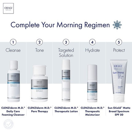 Spumă Curățare Facială Obagi CLENZIderm M.D. cu Acid Salicilic 2%