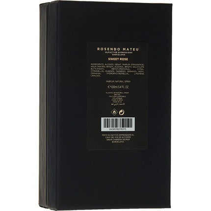 Parfum Rosendo Mateu Sweet Rose, negru, 100ml