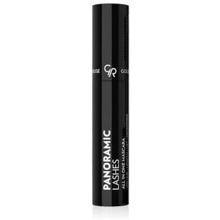 Mascara Golden Rose Panoramic Lashes All In One Black, 10 ml