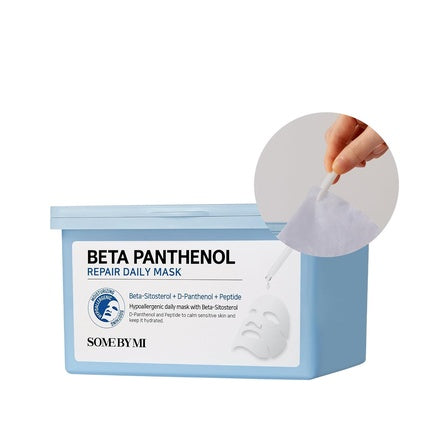 Some By Mi Beta-Panthenol Repair Daily Mask, 30 buc, albastru