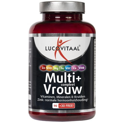 Vitamine Lucovitaal Multi+ Complete Woman 90+30 comprimate