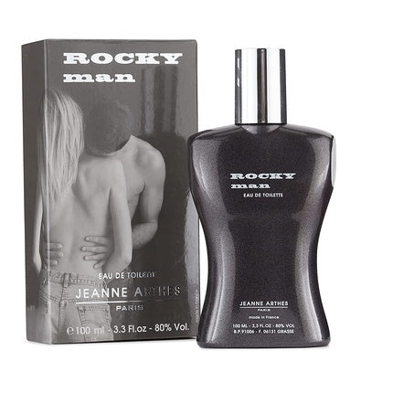 Eau de Toilette Jeanne Arthes Rocky Man 100ml Negru