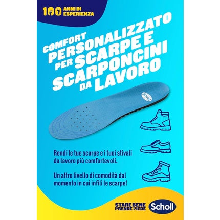 Branțuri Scholl GelActiv, negru cu portocaliu, mărimea S