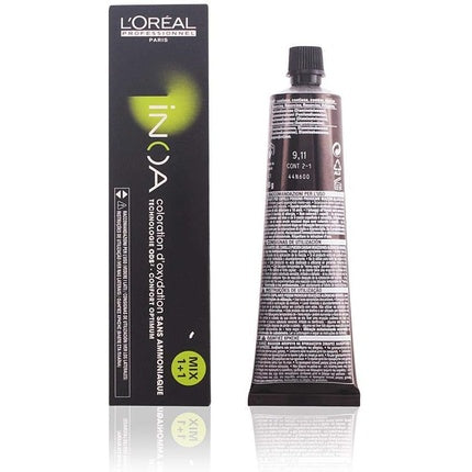 Vopsea par, L'Oréal Inoa, 9.11 Blond Foarte Deschis, 60ml
