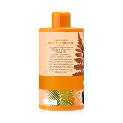 Șampon Micelar, Tulipan Negro, Reestructurant, 400 ml, Portocaliu