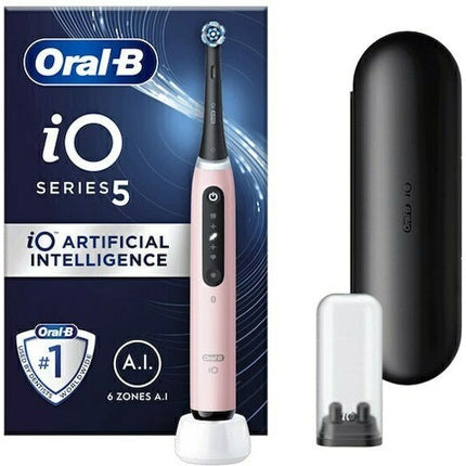 Periuță de dinți electrică Oral-B iO Series 5, culoare roz