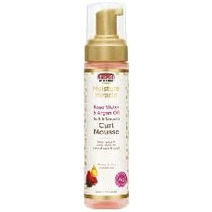 Mousse de păr African Pride Moisture Miracle cu apă de trandafir și ulei de argan, 310ml
