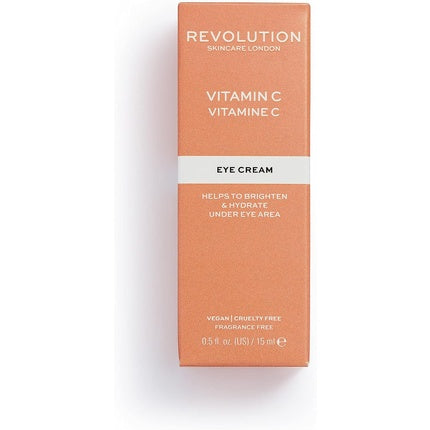 Cremă Ochi, Revolution, Vitamin C, portocaliu, 15ml