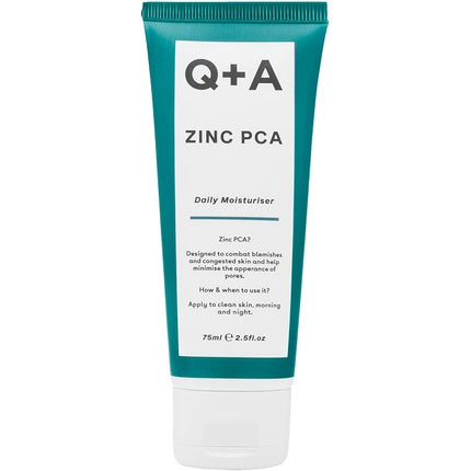 Cremă hidratantă, Q+A, Zinc PCA, 75ml