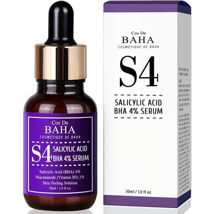 Serum Exfoliant BHA cu Acid Salicilic 4% și Niacinamidă, 30ml
