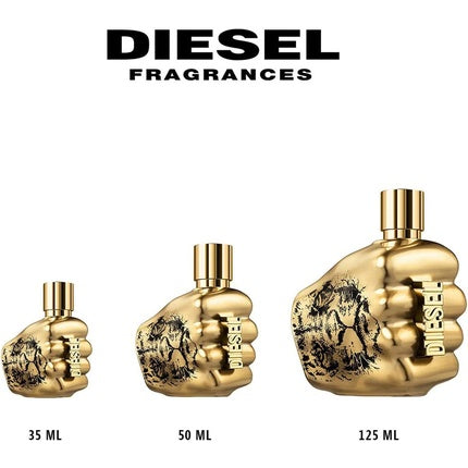 Eau de Toilette, Diesel Spirit Of The Brave, auriu, 50ml