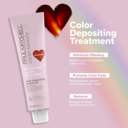 Tratament Colorare Păr, Paul Mitchell, Clean Beauty, Cinnamon, 150ml