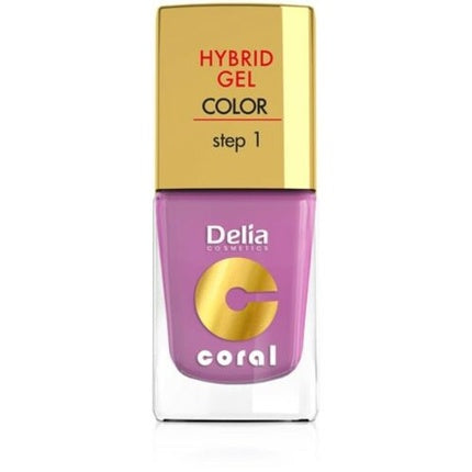 Lac de unghii gel Delia, Coral, 05 Roz, 11ml