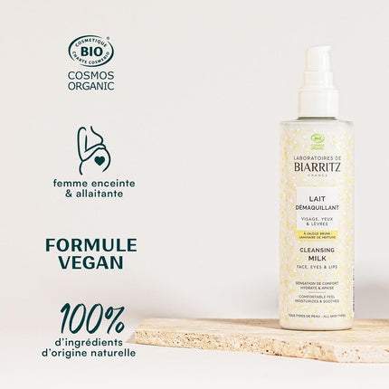 Lapți demachiant, Laboratoires De Biarritz, 200ml, Vegan