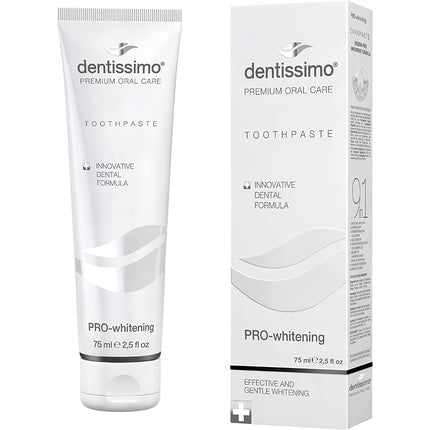 Pasta de dinți Dentissimo Premium Pro-Whitening, 75ml