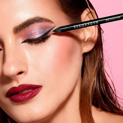 Creeion ochi Evagarden Superlast Eye Pencil - Culoare roșu vin, textură cremoasă