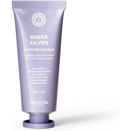 Vopsea pentru păr, Maria Nila, Sheer Silver, pigment violet