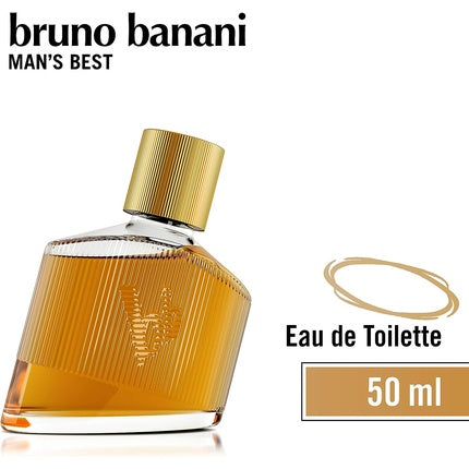 Eau de Toilette Bruno Banani Man's Best, 50 ml, auriu
