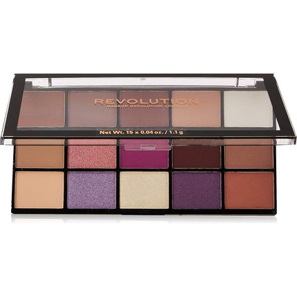 Paleta machiaj, Makeup Revolution, Re-Loaded Visionary 15 x 1.1g