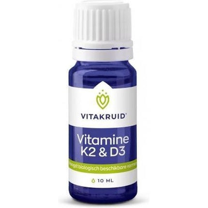 Vitamine, Vitakruid, D3 & K2, flacon 10 ml
