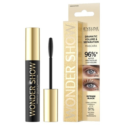 Mascara Eveline Wonder Show Volume Separation, Intense Black, 7ml