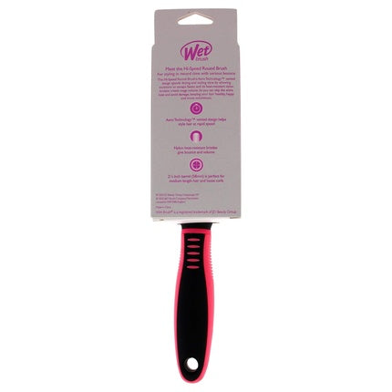 Perie de păr Wet Brush Squirt Detangler, roz și negru, perii flexibili