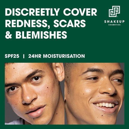 Shakeup Cosmetics Men's Tinted Moisturiser, SPF25, 73 g