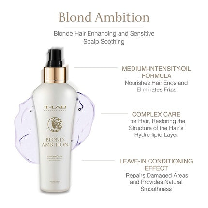 Elixir pentru păr, T-Lab Professional, Blond Ambition, 150ml