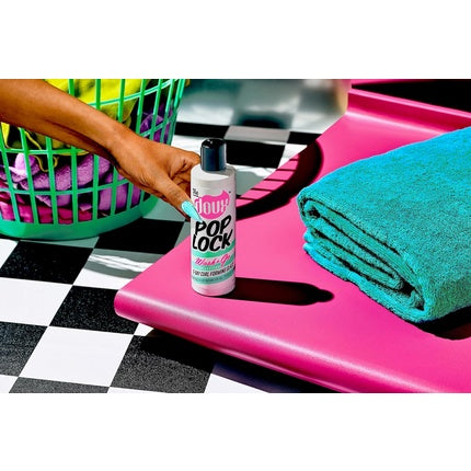 Gel de păr Pop Lock, The Doux, pentru bucle definite, ambalaj alb și roz