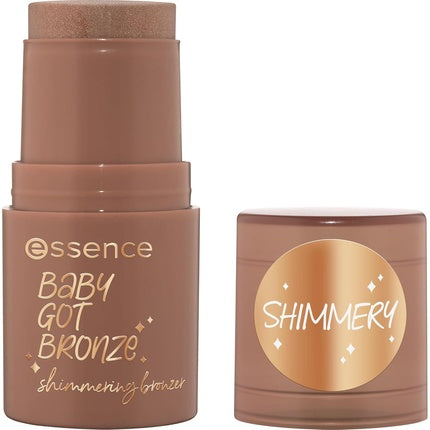 Essence Baby Got Bronze Shimmering Bronzer Contour Pencil No. 20 Brown, Bronzer, 1 buc