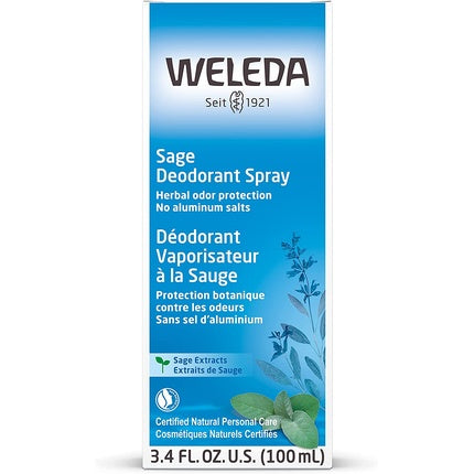 Deodorant Spray Weleda cu Salvie, 153g