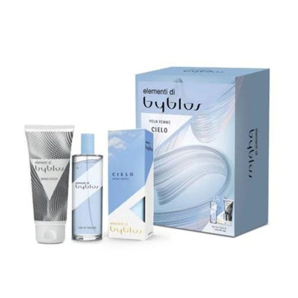 Set Cadou Parfum Byblos Cielo, Apa de Toaletă 120 ml + Gel de Duș 200 ml