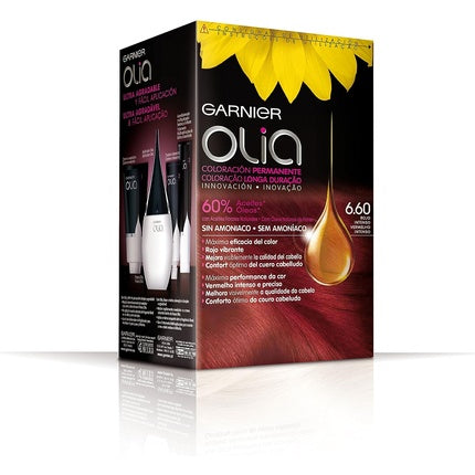 Vopsea par, Garnier Olia, 6.60 Rosu Intens
