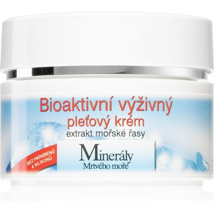 Crema de față Bione Cosmetics cu minerale din Marea Moartă, bio-nutrițională, 51 ml