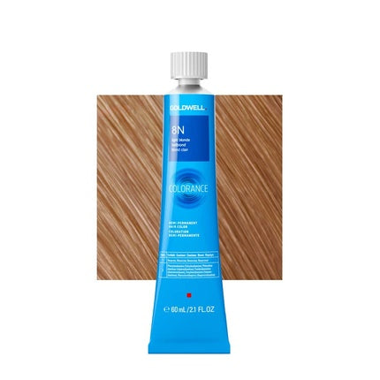 Vopsea Păr, Goldwell Colorance Naturals TB 8N Light Blonde, 60ml, Culoare Blond Deschis